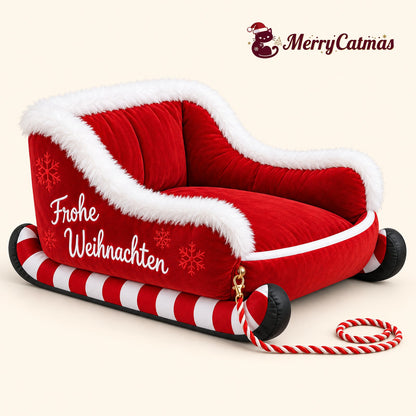Weihnachtsmann-Schlitten